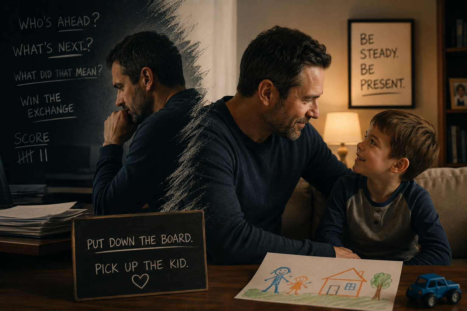 How to Be a Good Dad During Divorce: Where Your Attention Goes